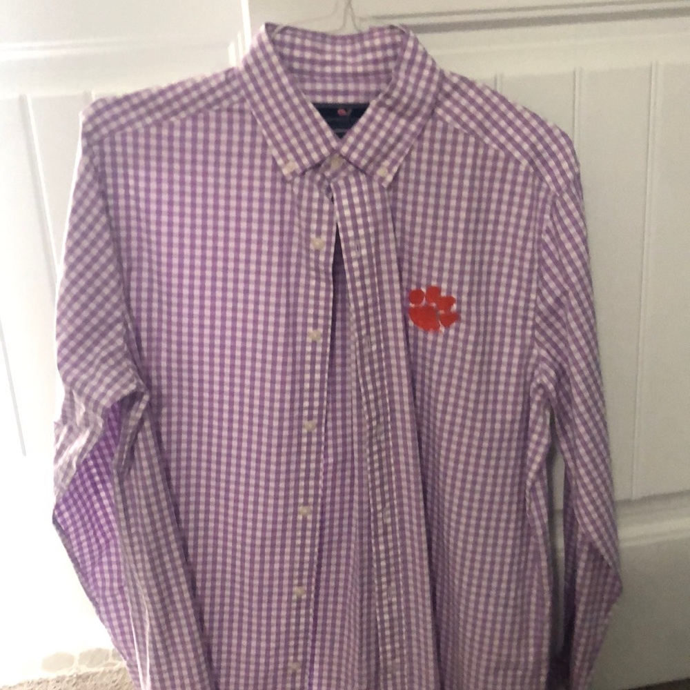 Vineyard Vines Clemson button down